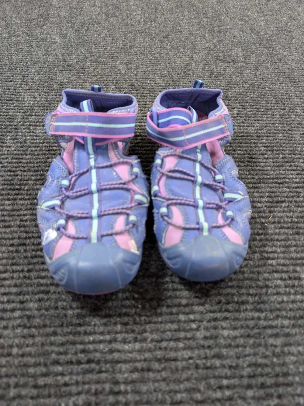 Merrell Kids Hydro H2O Hiker Sandals Blue Purple Pink Size 3M Big Kid